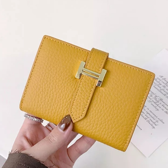 Leather Credit Card Holder CHOOSE A COLOR - Picture 4 of 11